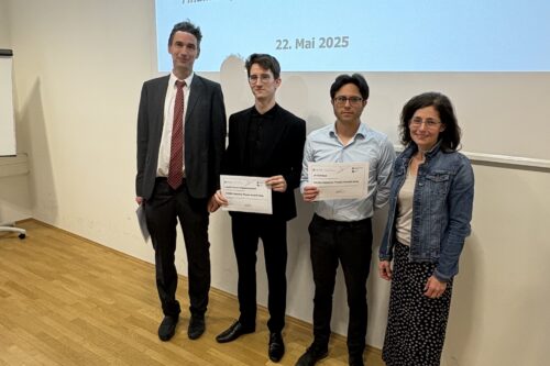 ViCEM Diploma Thesis Award 2025 Finalists with ViCEM Coordinators