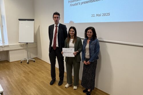 ViCEM PhD Thesis Award 2025 Winner with ViCEM Coordinators
